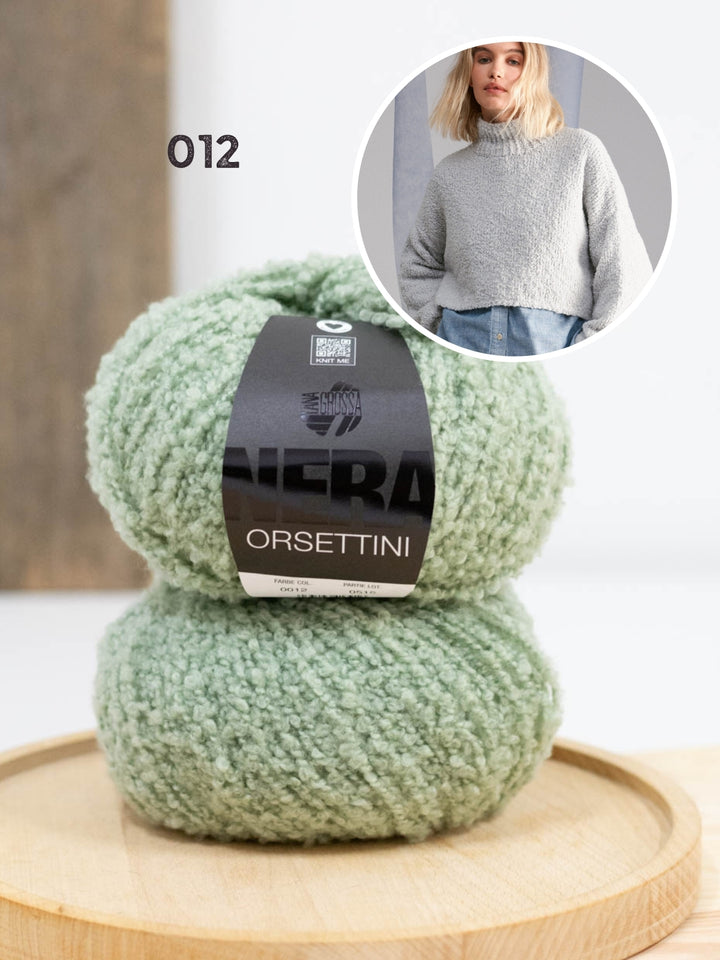 Breipakket Orsettini trui met hoge kraag
