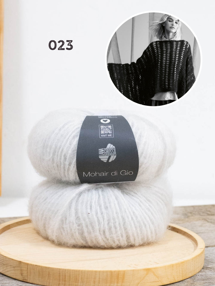Haakpakket Mohair Di Gio poncho