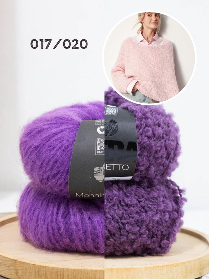 Breipakket Mohair Di Gio Orsetto trui