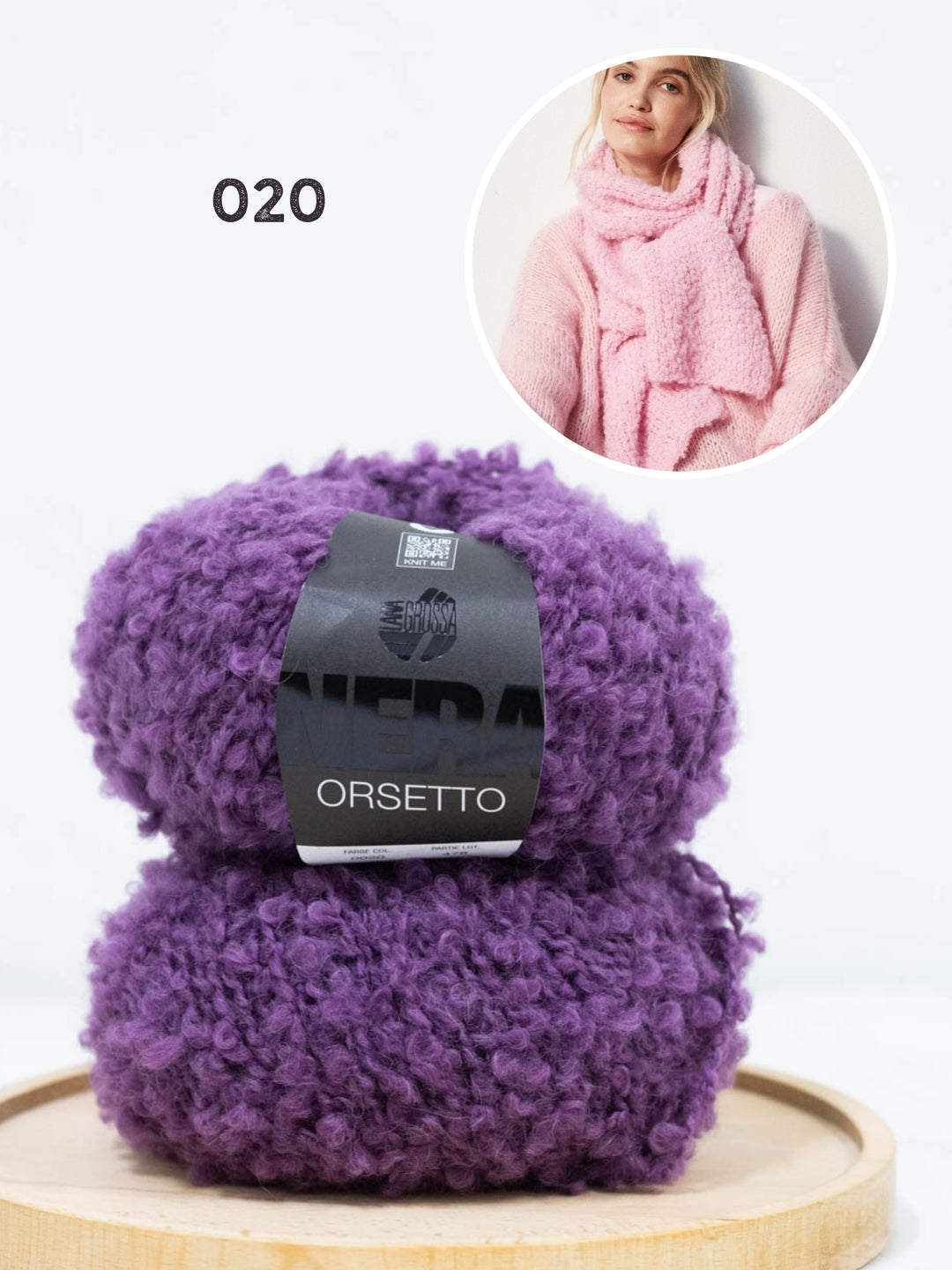 Breipakket Orsetto sjaal