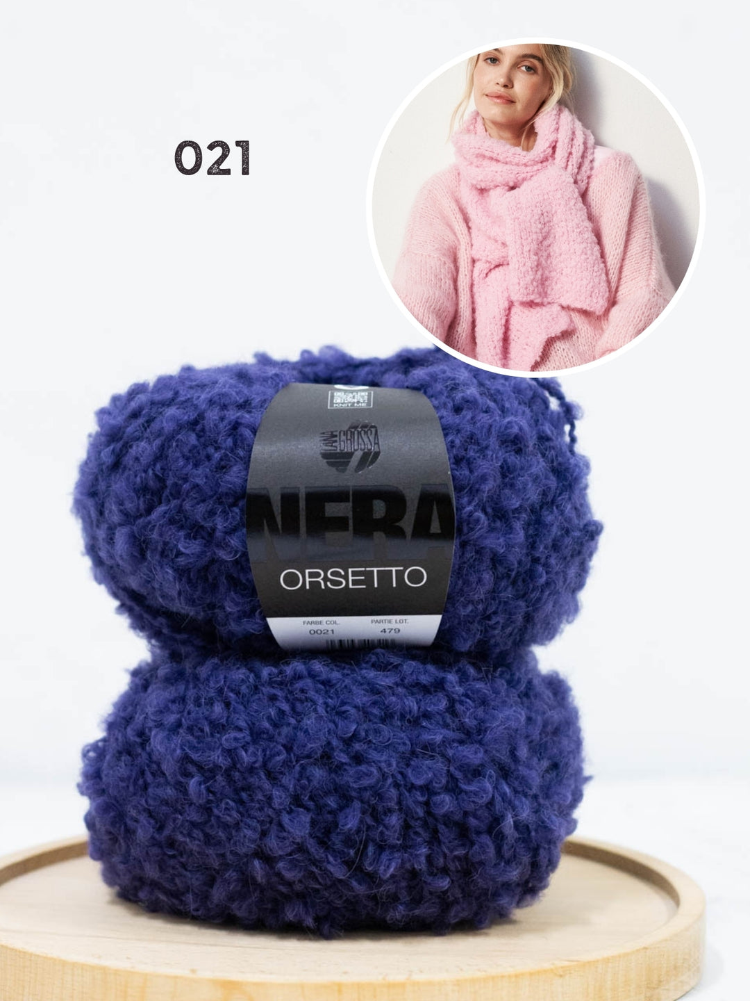 Breipakket Orsetto sjaal