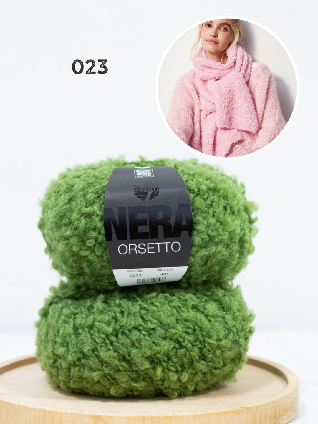 Breipakket Orsetto sjaal