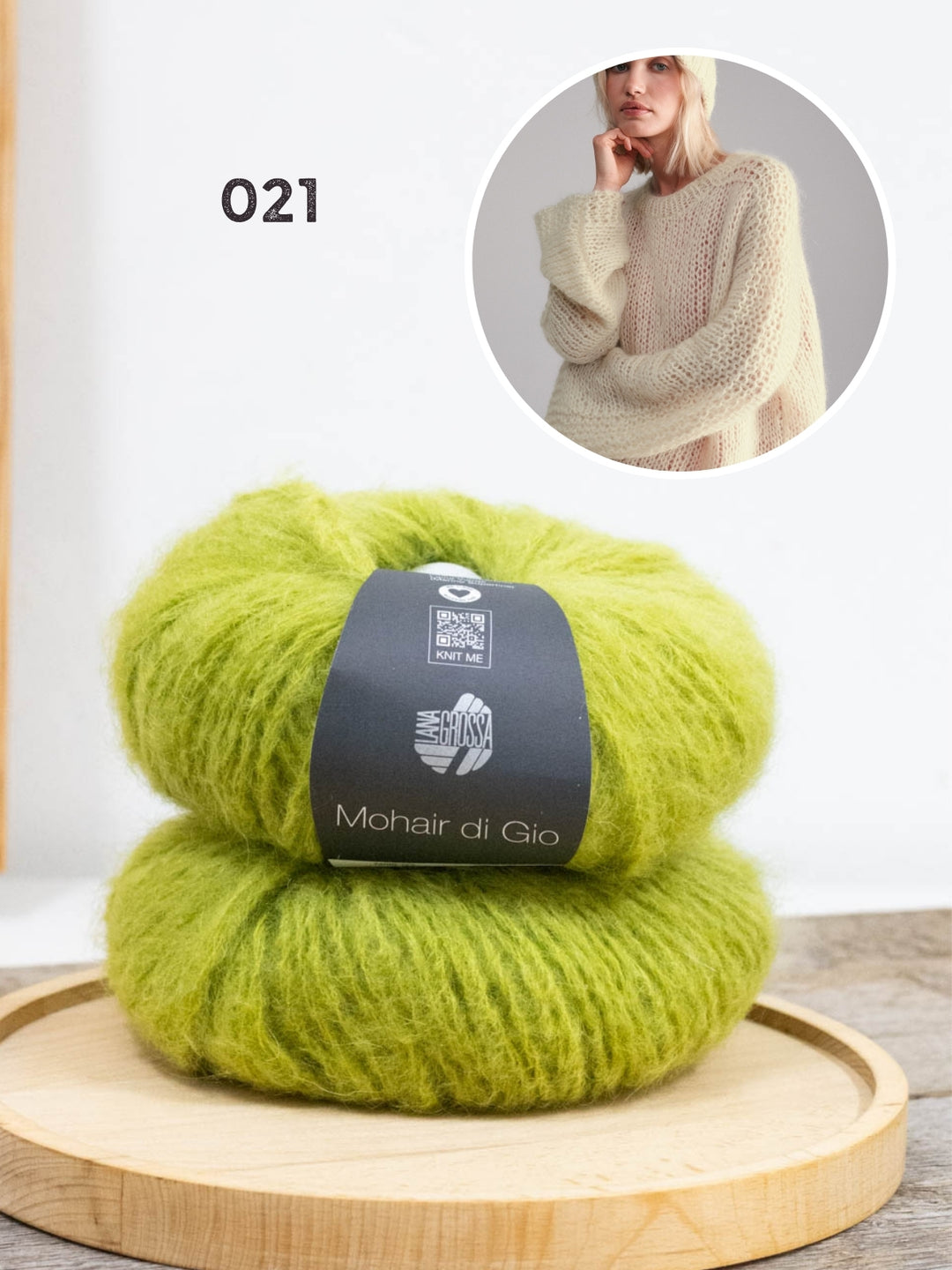 Breipakket Mohair Di Gio oversized trui