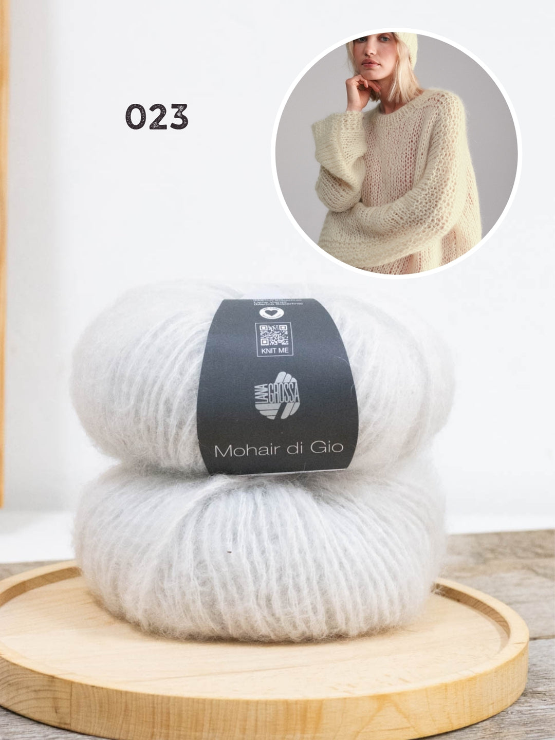 Breipakket Mohair Di Gio oversized trui