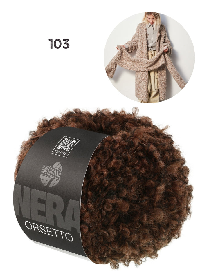 Breipakket Orsetto brede sjaal