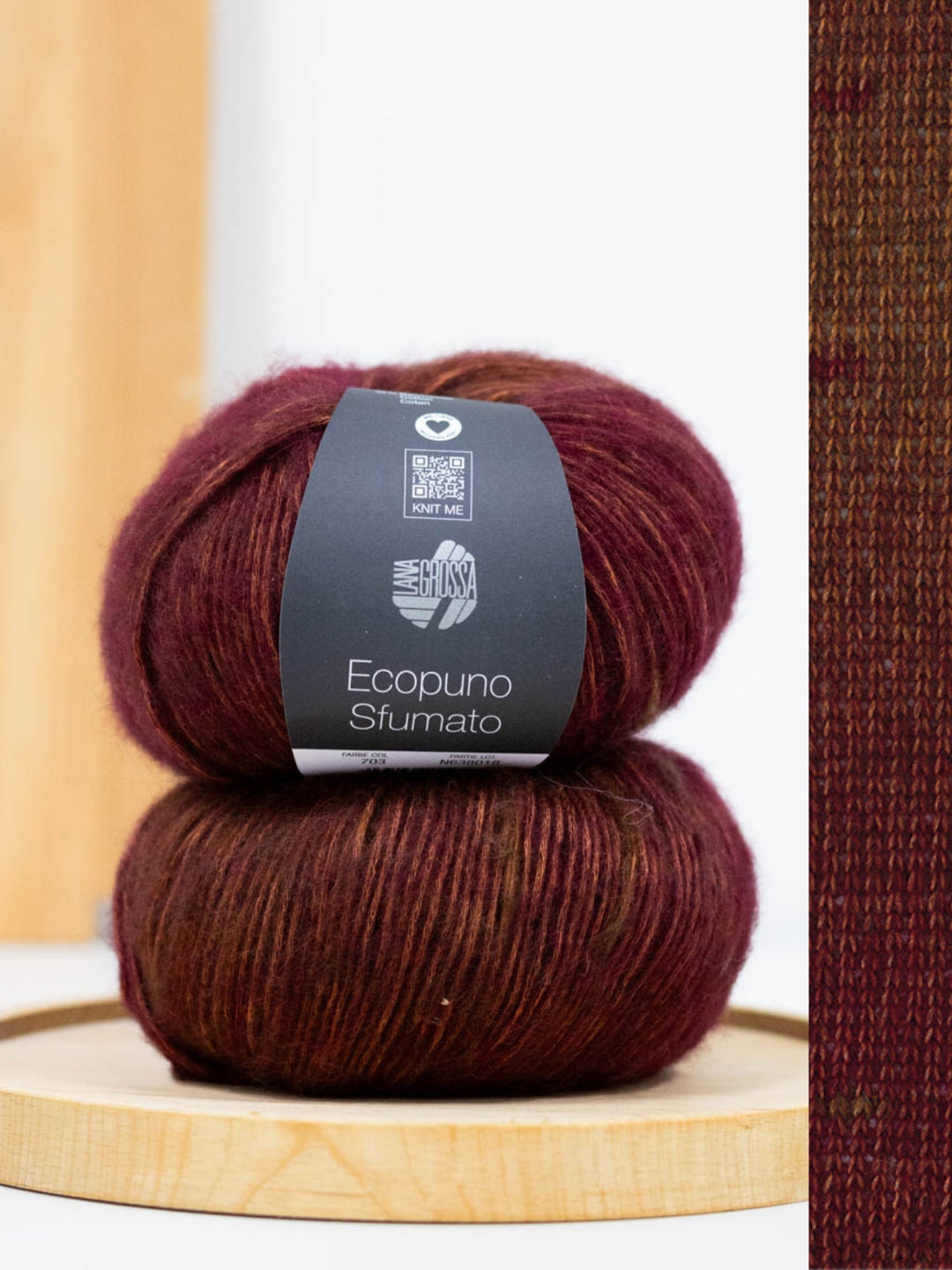 Ecopuno Sfumato 703 Roest-/donkerrood