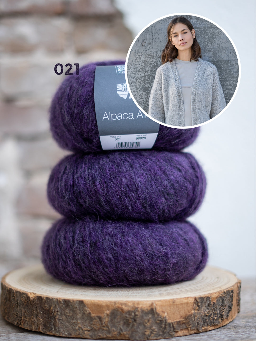 Breipakket Alpaca Air II top-down vest