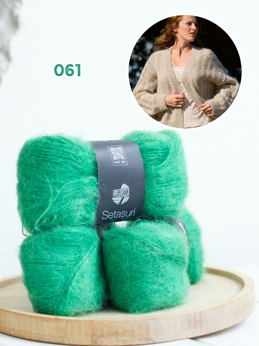 Breipakket Setasuri vest in kantpatroon