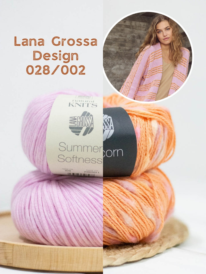 Breipakket Summer Softness Popcorn kimono