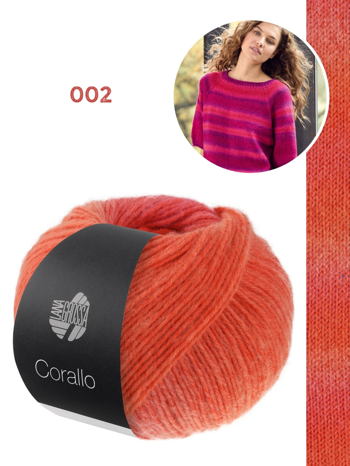 Breipakket Corallo trui met korte mouwen