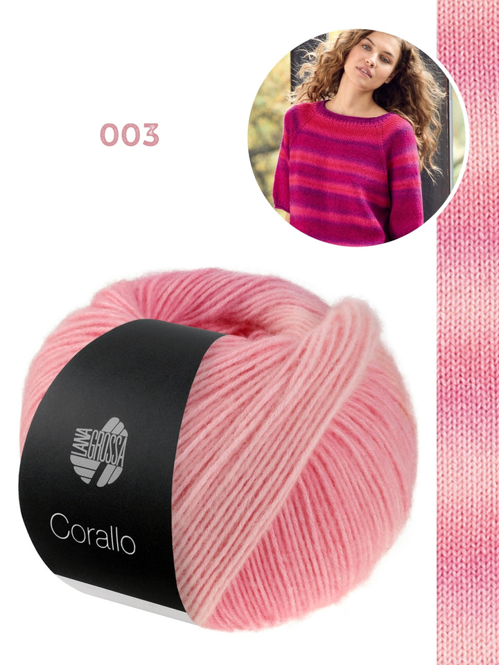 Breipakket Corallo trui met korte mouwen