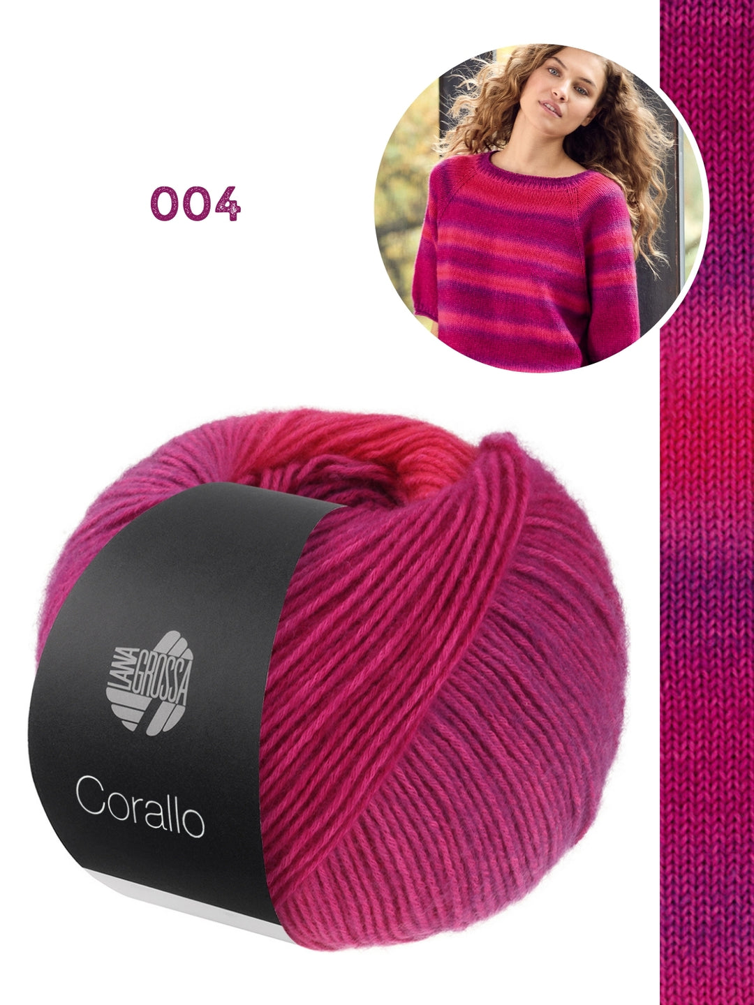 Breipakket Corallo trui met korte mouwen