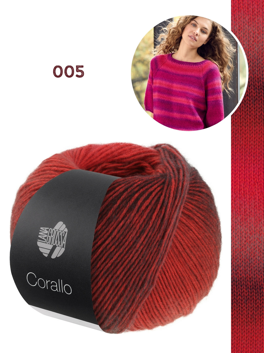 Breipakket Corallo trui met korte mouwen