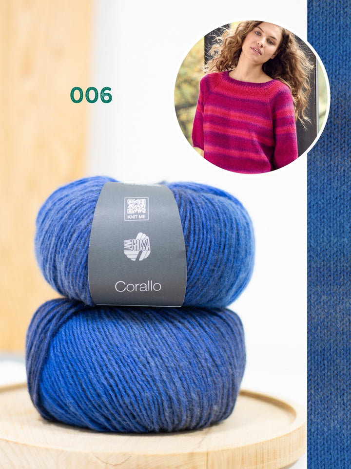 Breipakket Corallo trui met korte mouwen