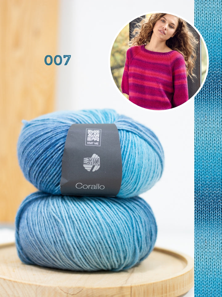 Breipakket Corallo trui met korte mouwen