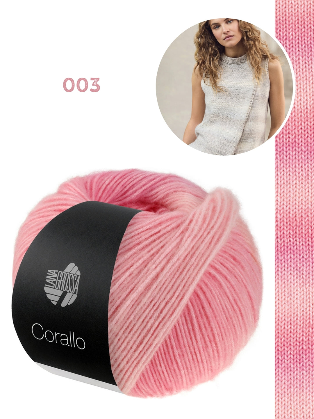 Breipakket Corallo asymmetrische top