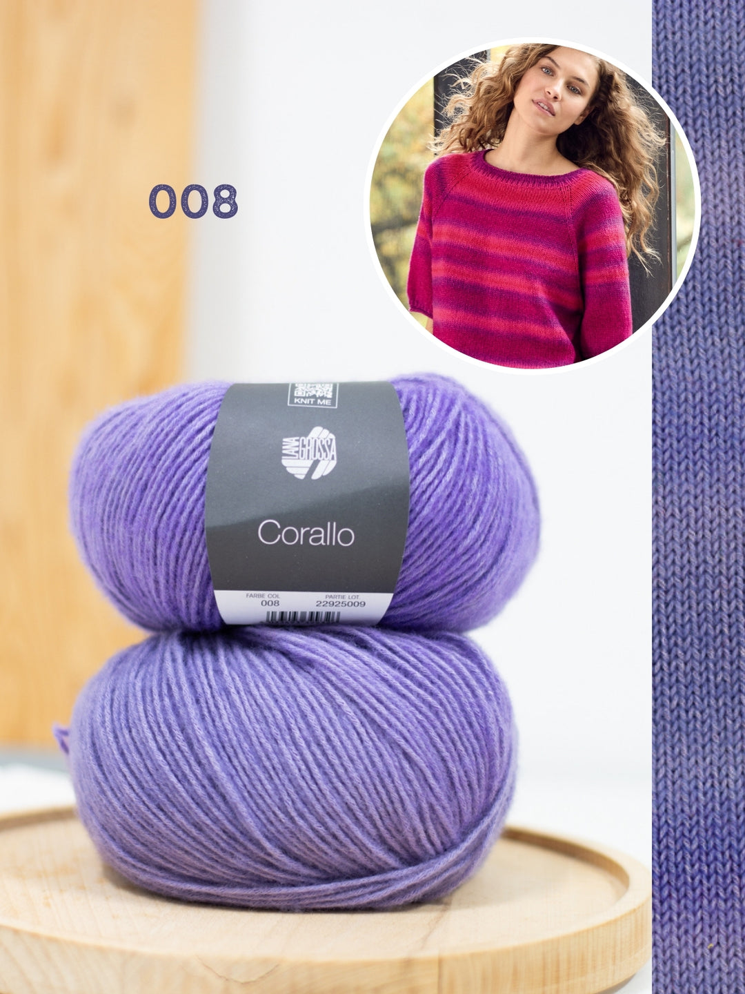 Breipakket Corallo trui met korte mouwen