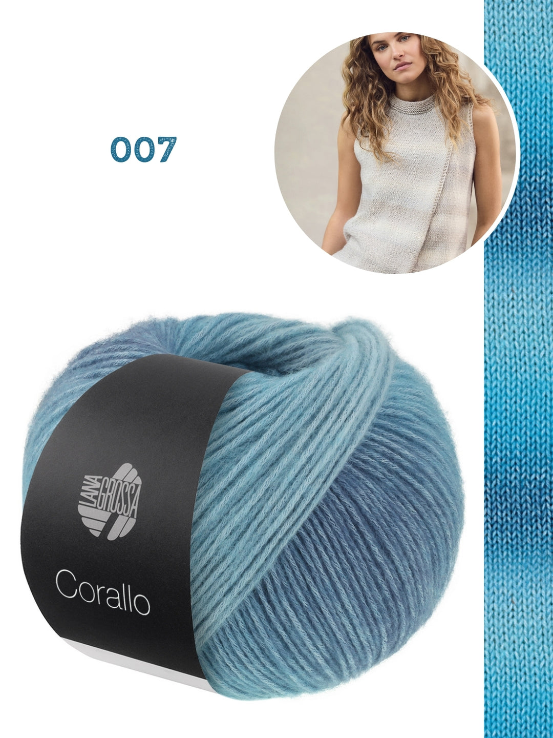 Breipakket Corallo asymmetrische top