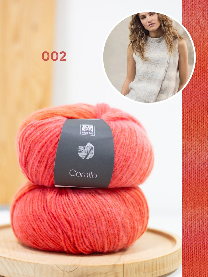 Breipakket Corallo asymmetrische top