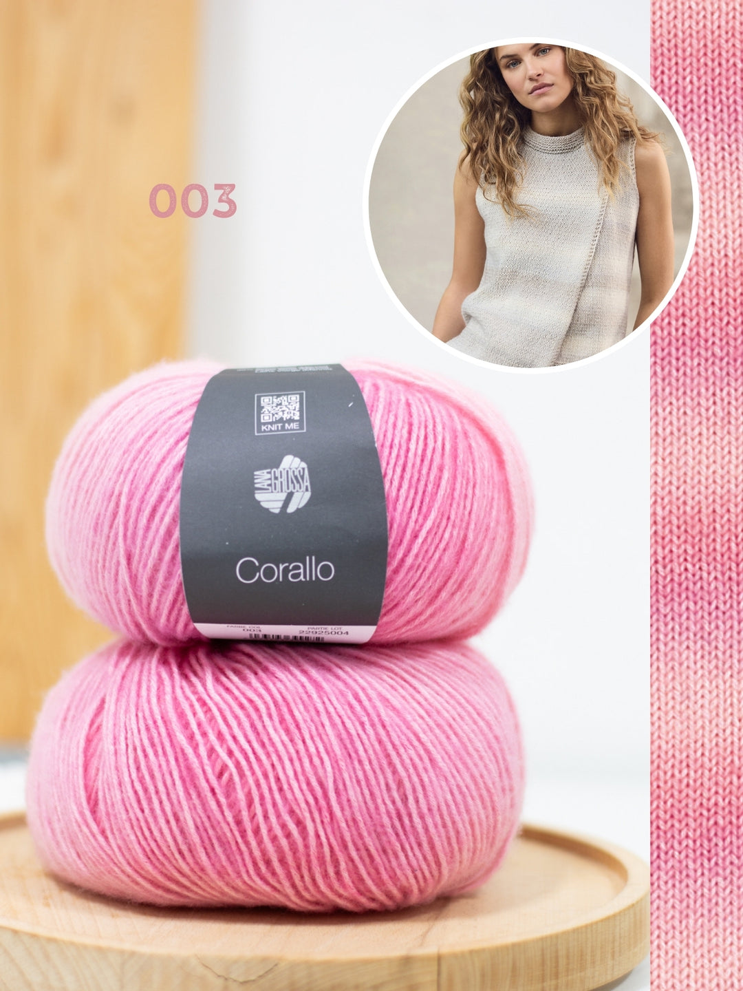 Breipakket Corallo asymmetrische top