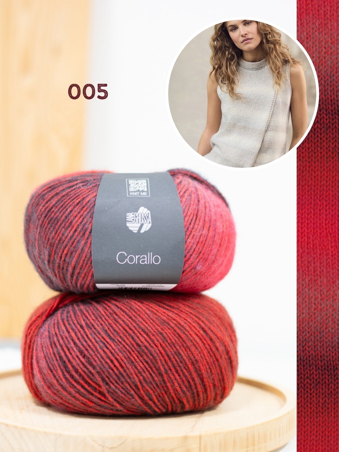 Breipakket Corallo asymmetrische top