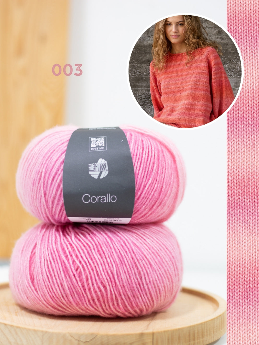 Breipakket Corallo trui