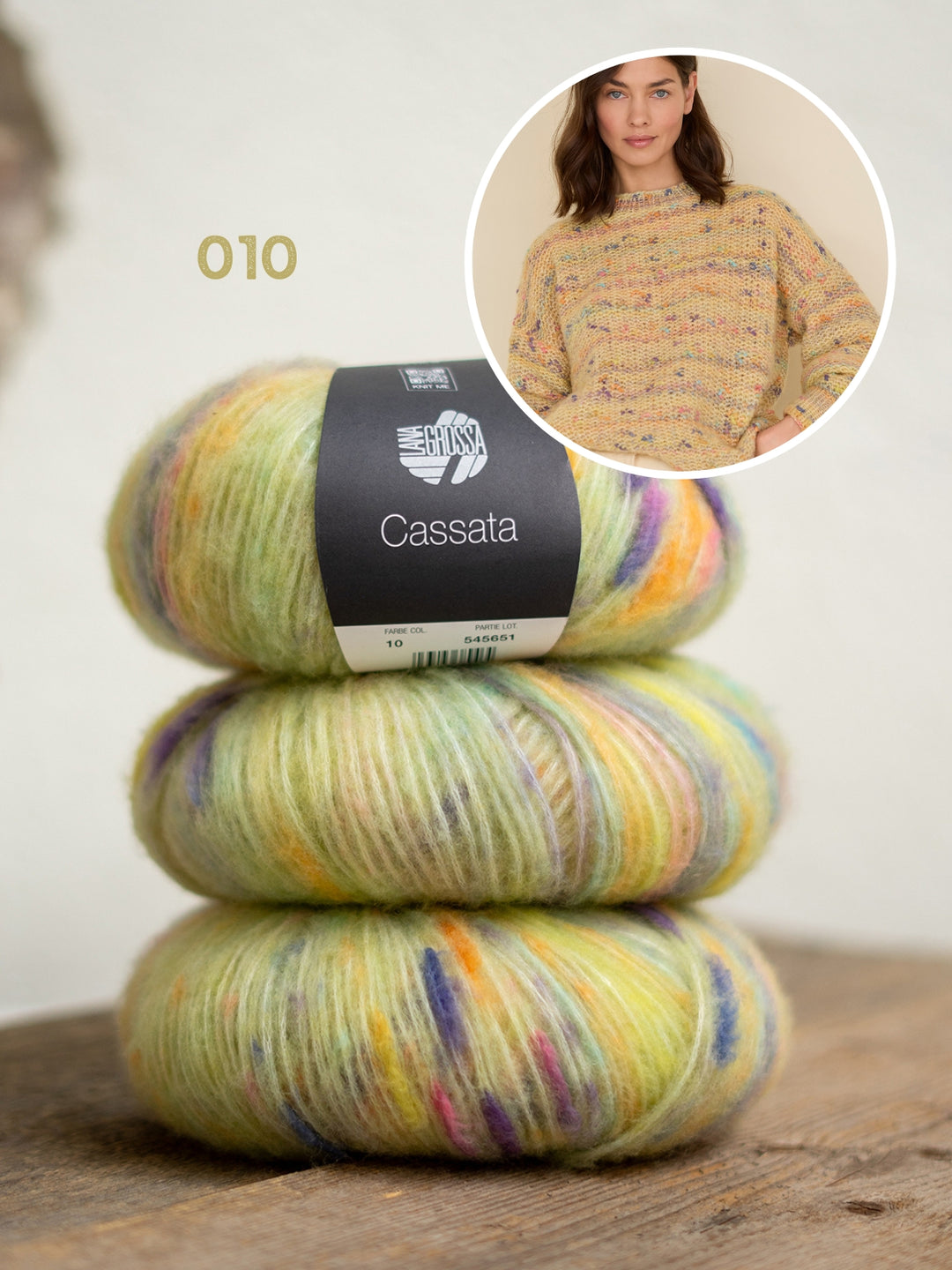 Breipakket Cassata textuurtrui