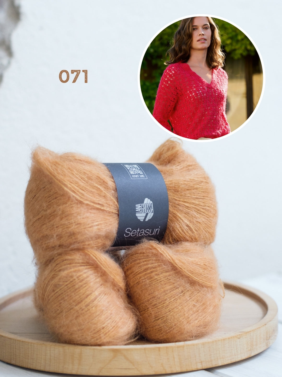 Haakpakket Setasuri v-hals trui