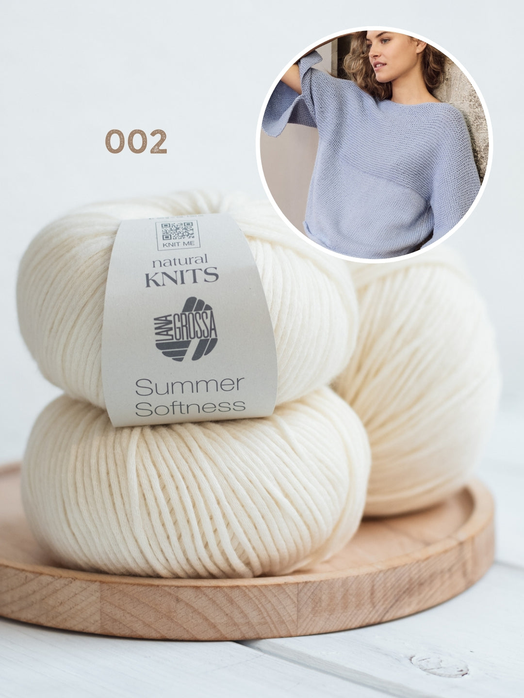 Breipakket Summer Softness trui met ribbels