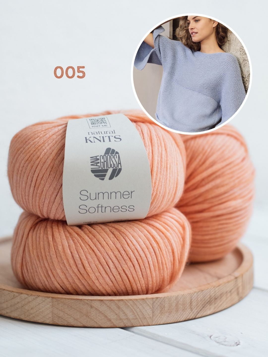 Breipakket Summer Softness trui met ribbels