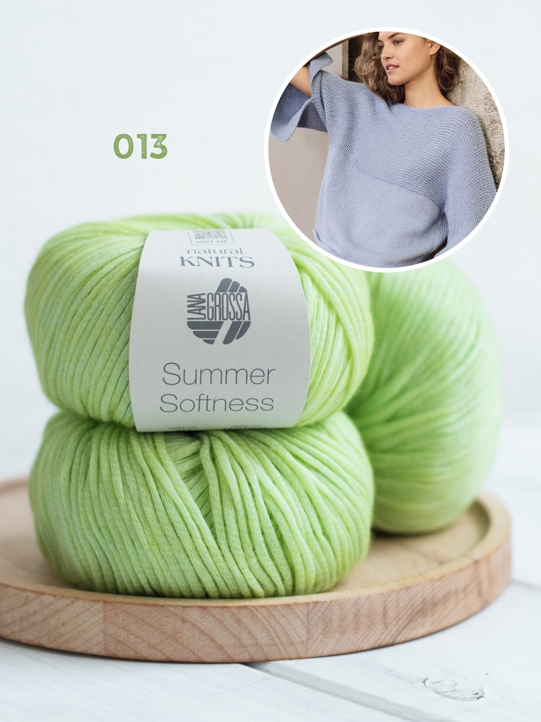Breipakket Summer Softness trui met ribbels