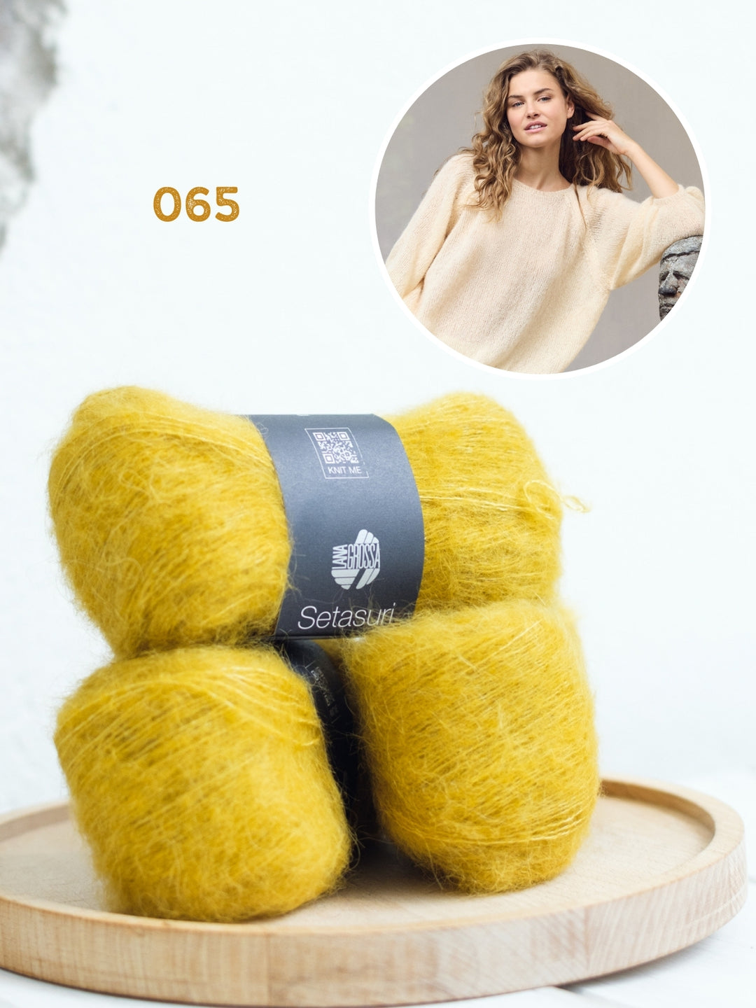 Breipakket Setasuri trui met ballon mouwen