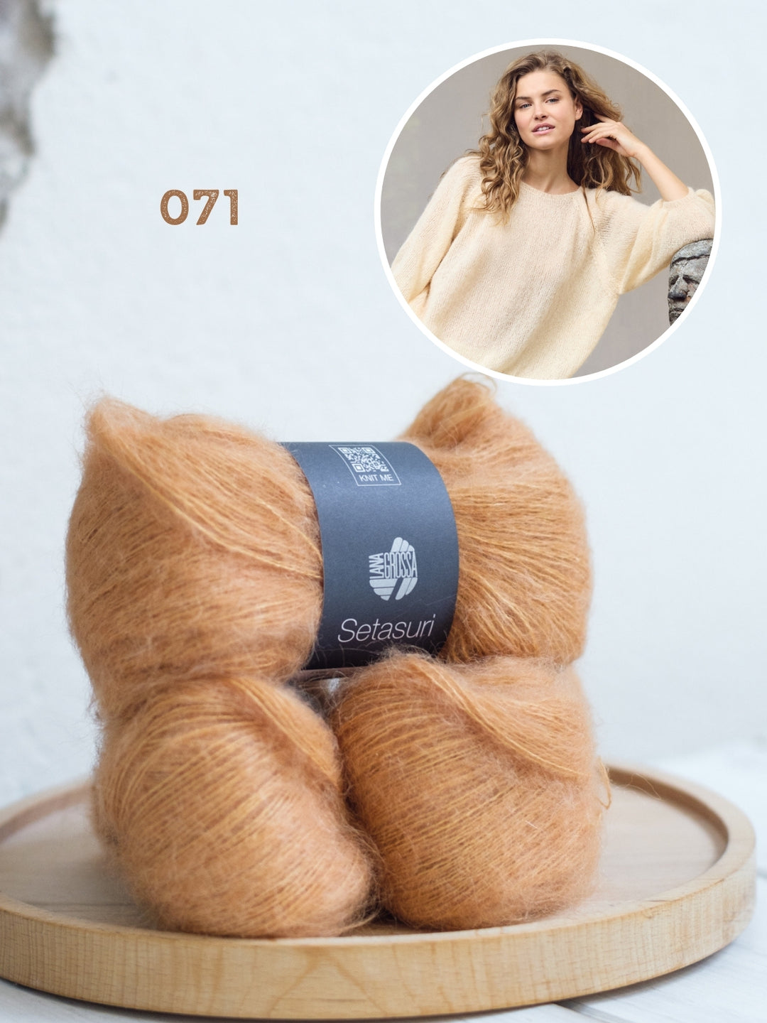 Breipakket Setasuri trui met ballon mouwen