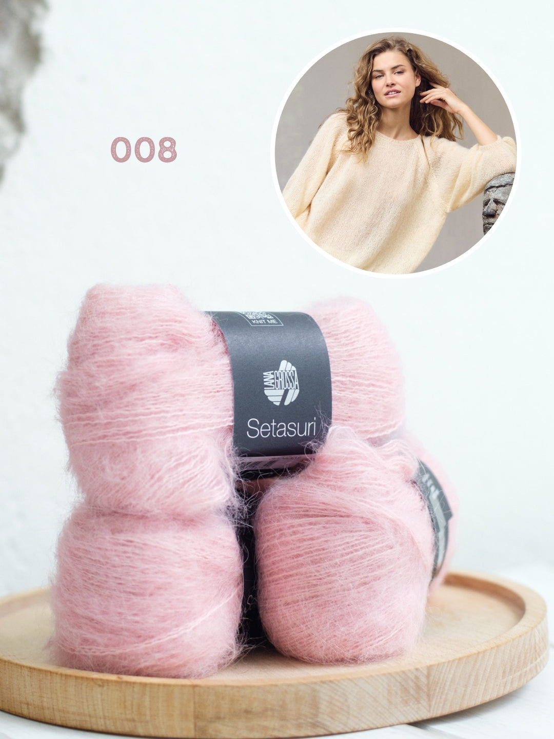 Breipakket Setasuri trui met ballon mouwen