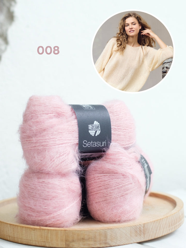 Breipakket Setasuri trui met ballon mouwen