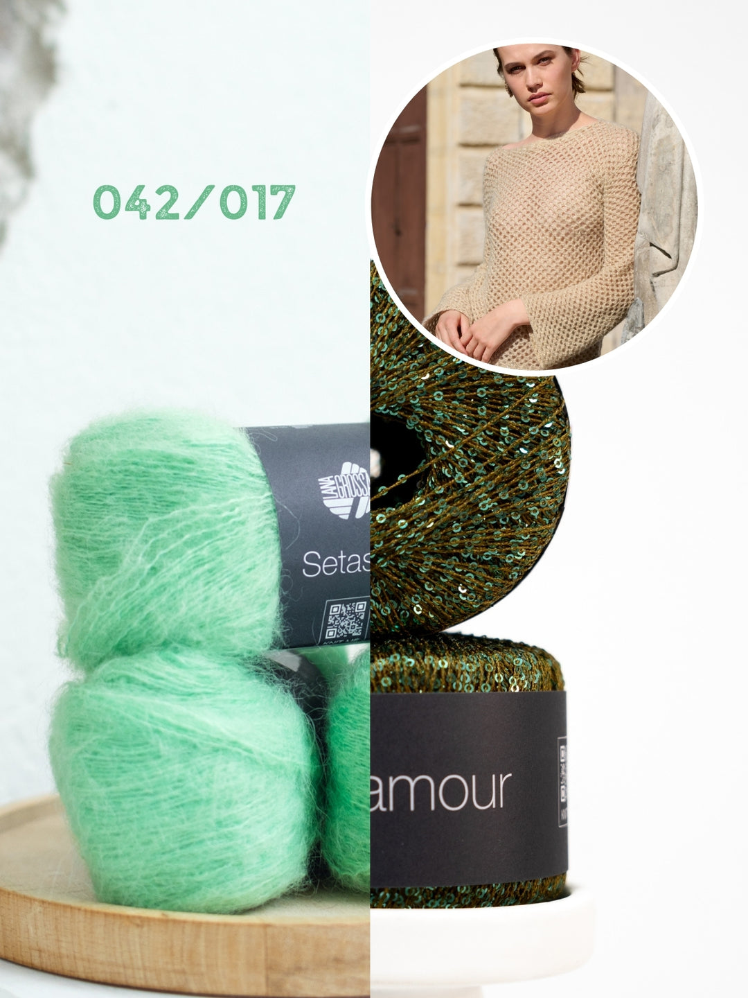 Haakpakket Setasuri Glamour trui