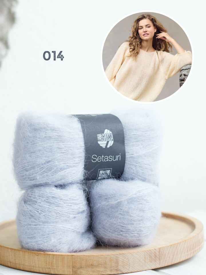 Breipakket Setasuri trui met ballon mouwen