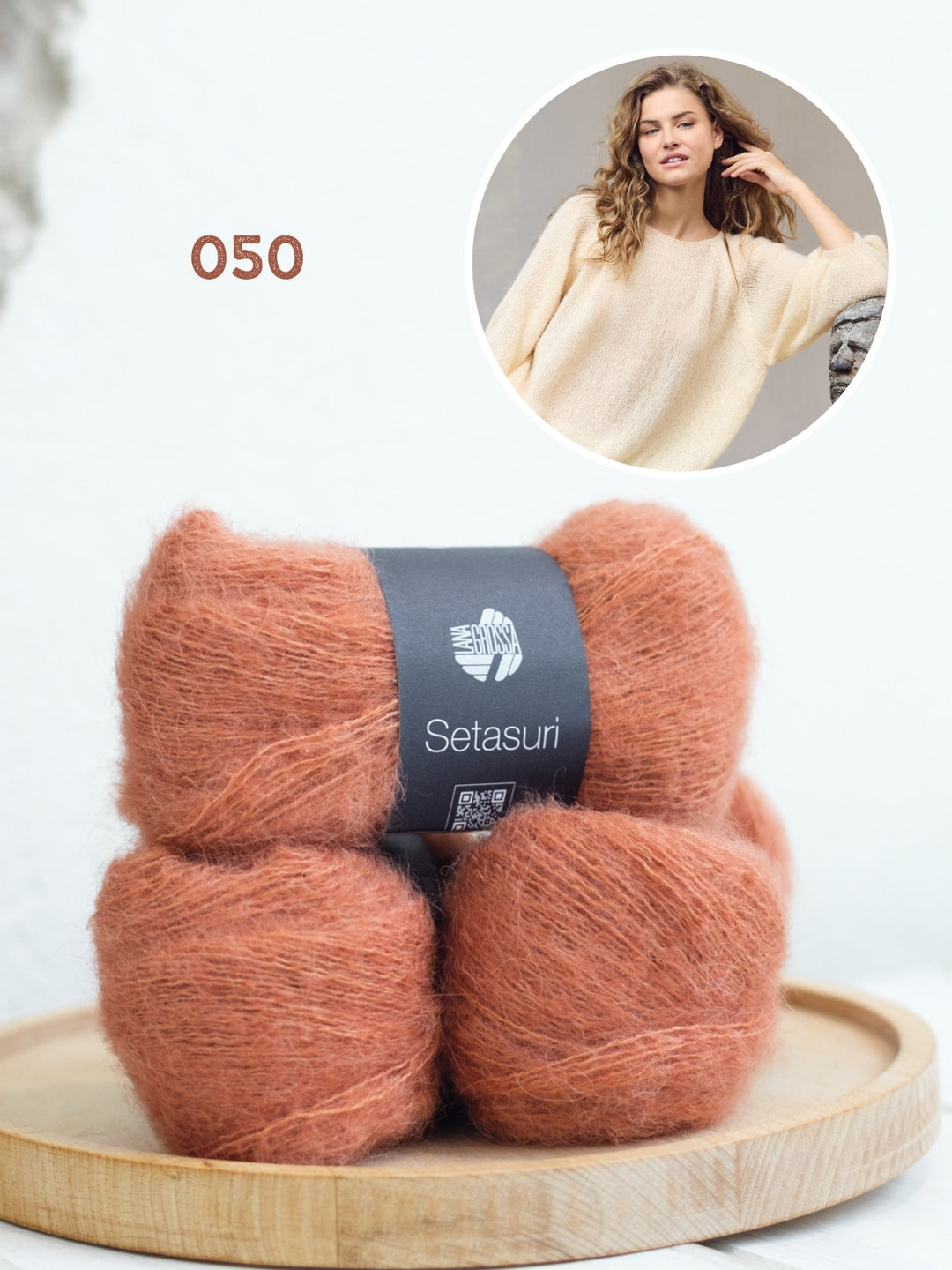 Breipakket Setasuri trui met ballon mouwen