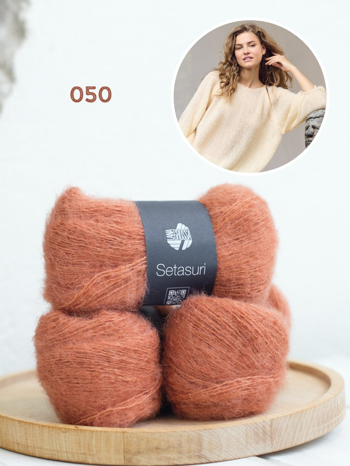 Breipakket Setasuri trui met ballon mouwen