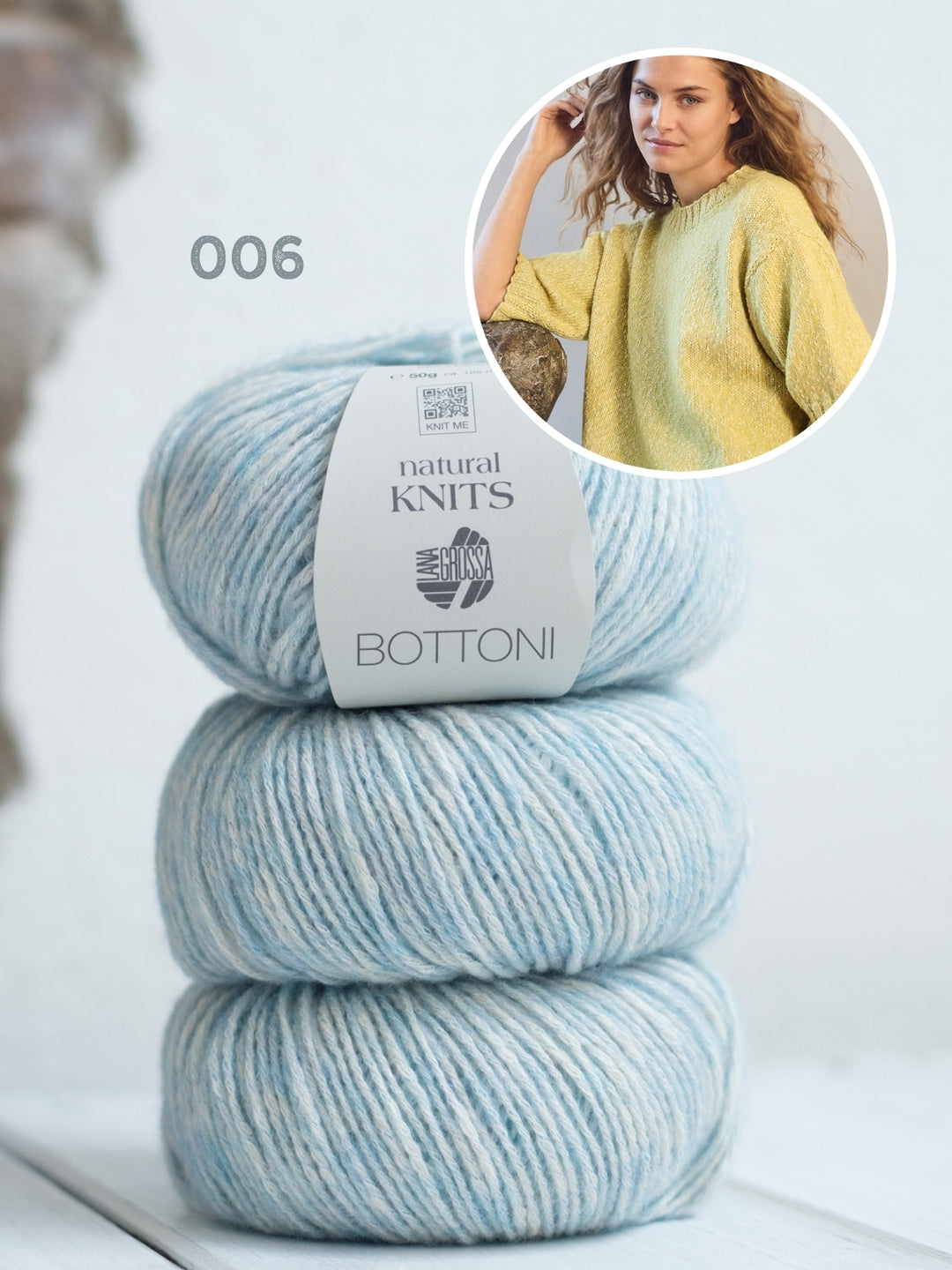 Breipakket Bottoni trui met korte mouwen