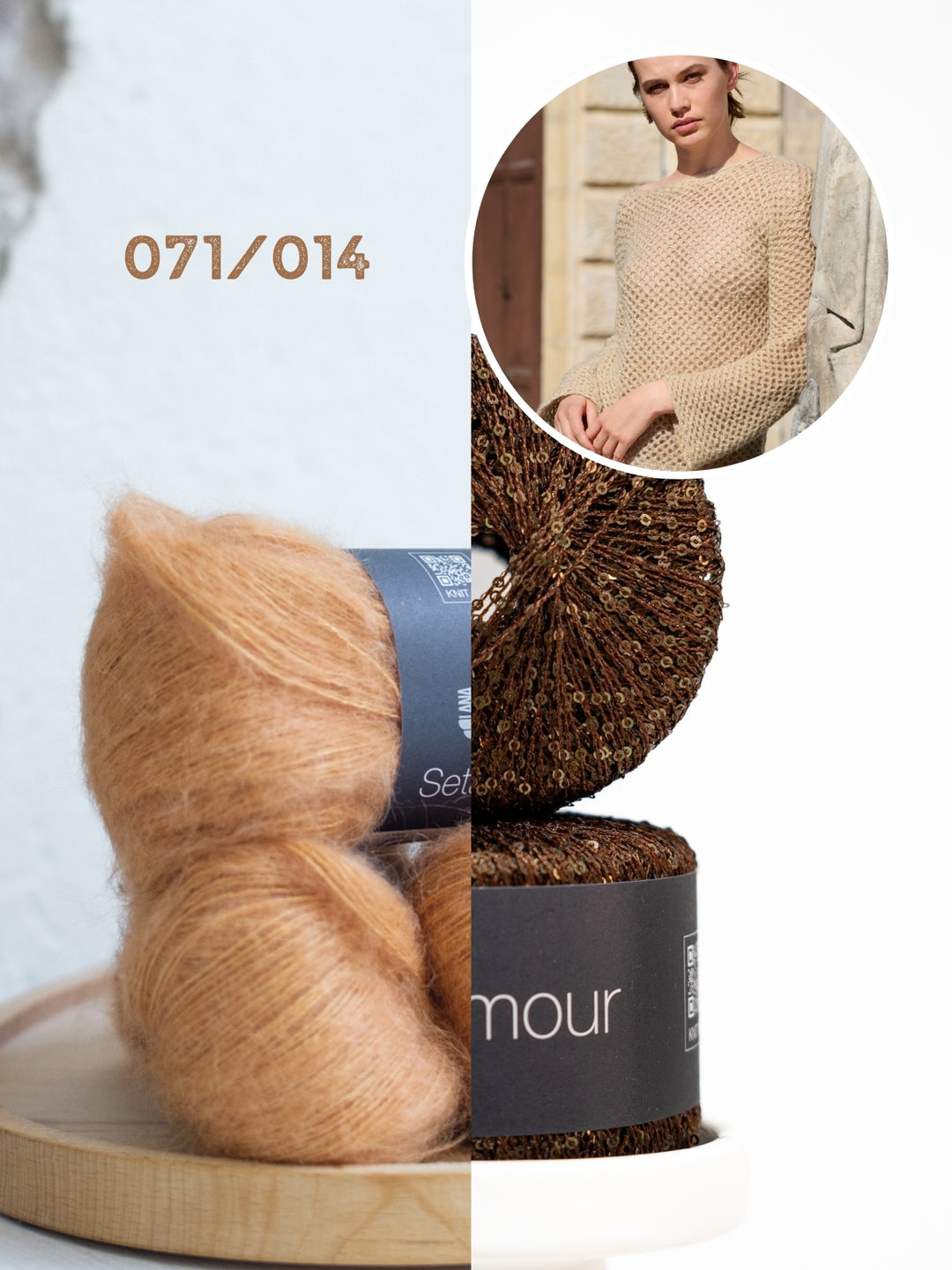 Haakpakket Setasuri Glamour trui