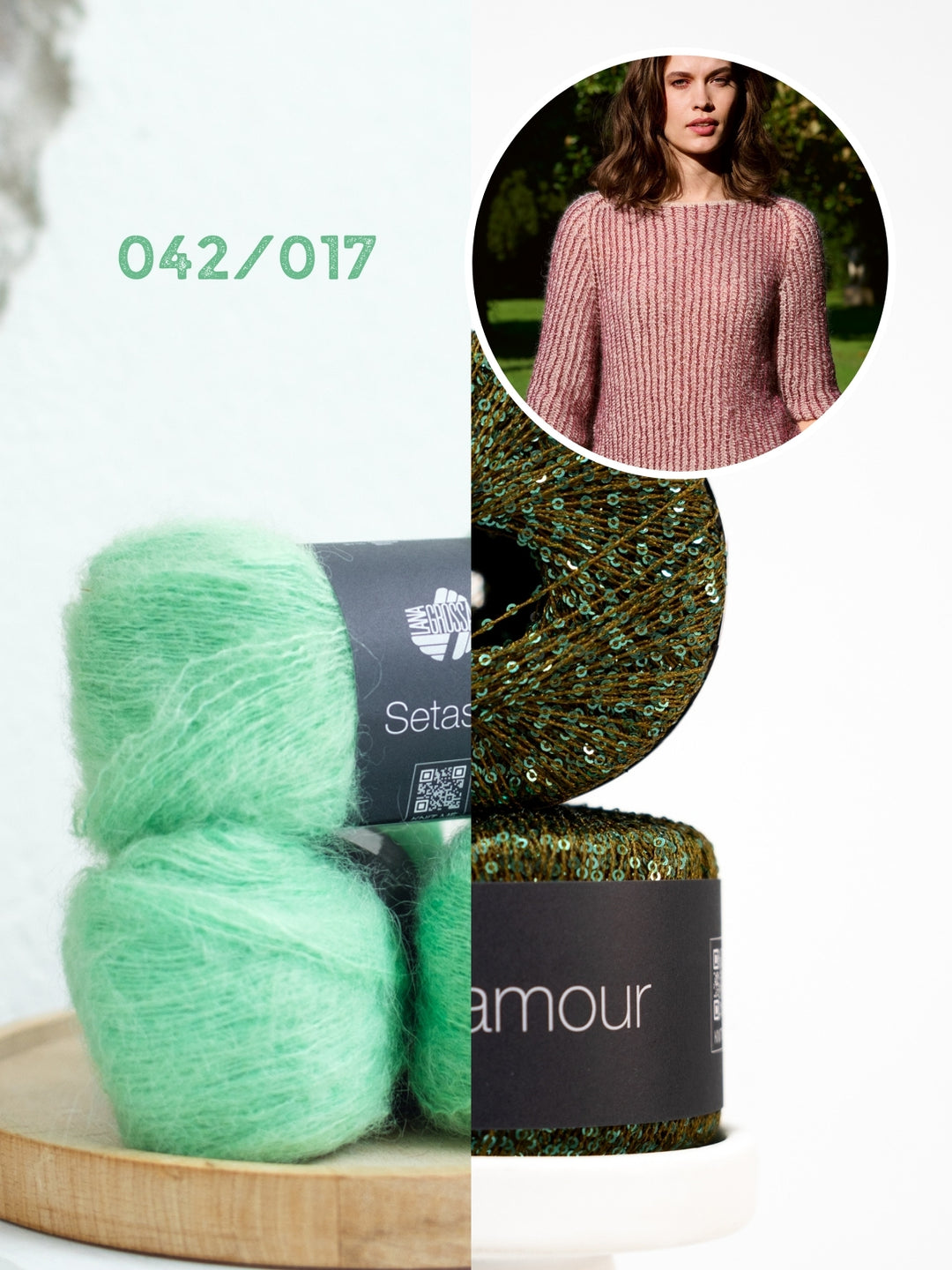 Breipakket Setasuri Glamour brioche trui