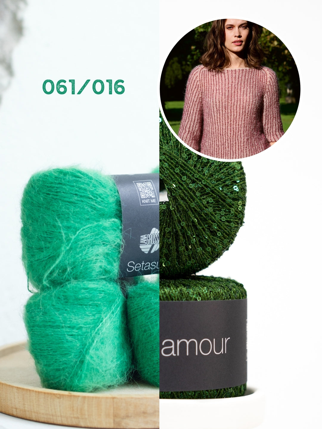 Breipakket Setasuri Glamour brioche trui