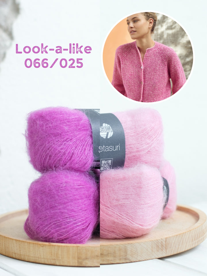 Breipakket Setasuri vest met streepjes - top-down