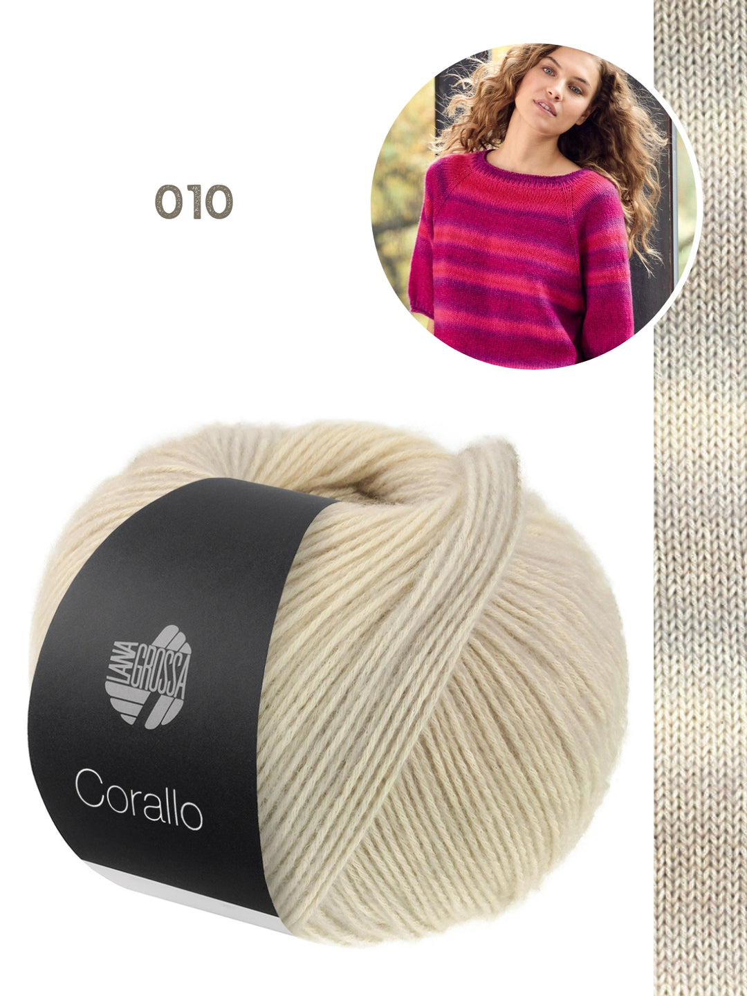 Breipakket Corallo trui met korte mouwen