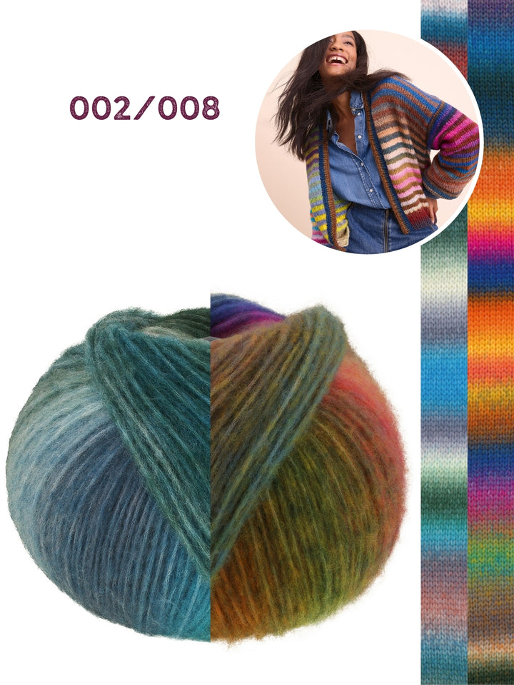 Breipakket Candy strepenvest