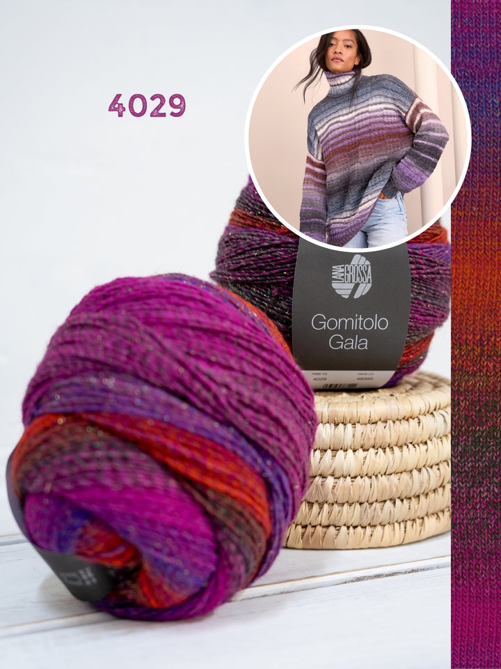 Breipakket Gomitolo Gala rolkraagtrui oversized