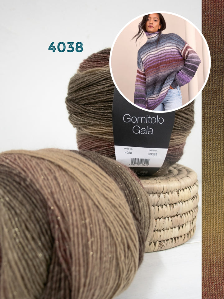 Breipakket Gomitolo Gala rolkraagtrui oversized