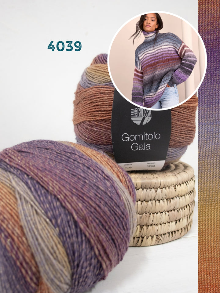 Breipakket Gomitolo Gala rolkraagtrui oversized