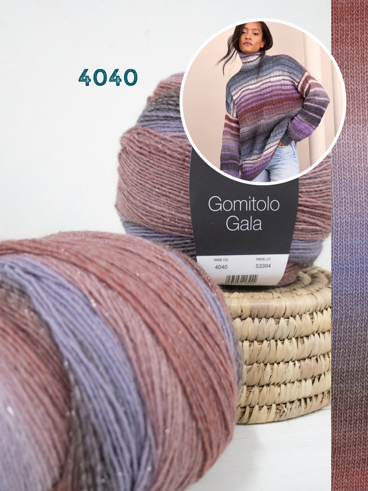 Breipakket Gomitolo Gala rolkraagtrui oversized